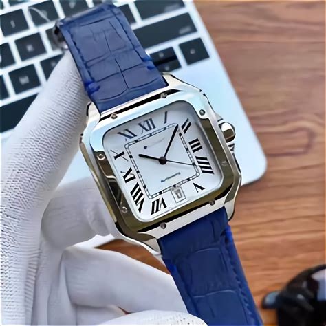 cartier santos strap uk|cartier santos 100 price list.